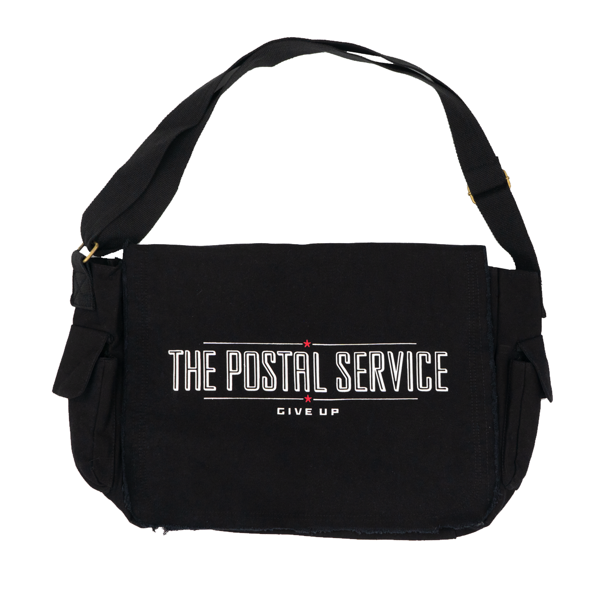 Logo Messenger Bag Black The Postal Service