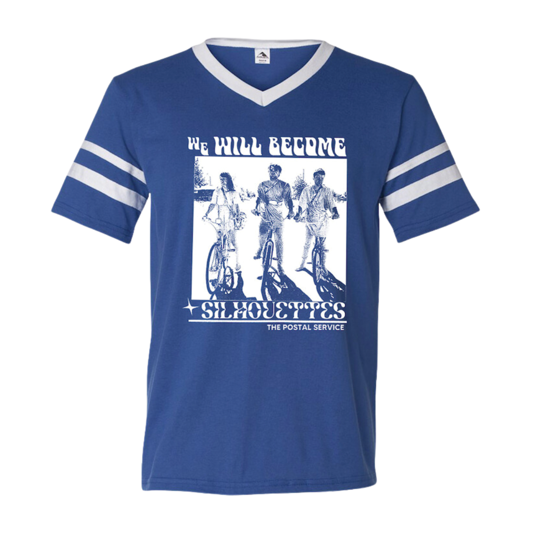 “We Will Become Silhouettes” V-Neck Jersey T-Shirt