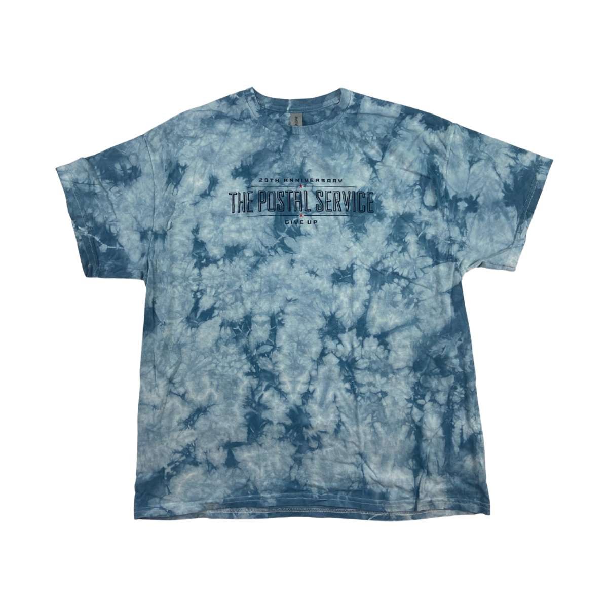 The Postal Service - Logo Anniversary Blue Tie-Dye Tee