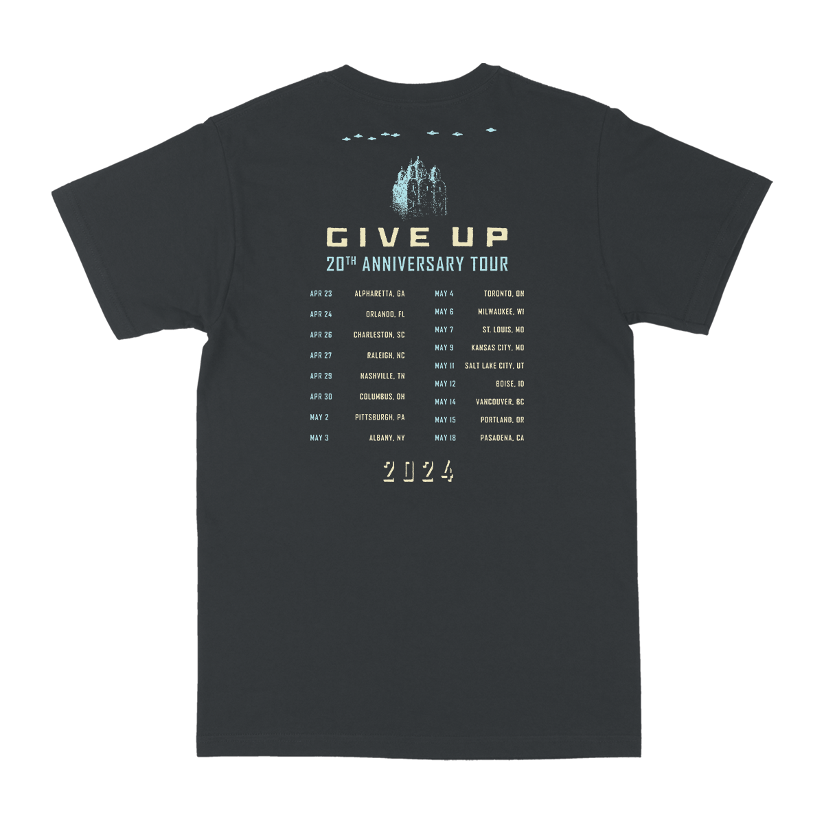 Give Up Reimagined Spring 2024 Tour Tee