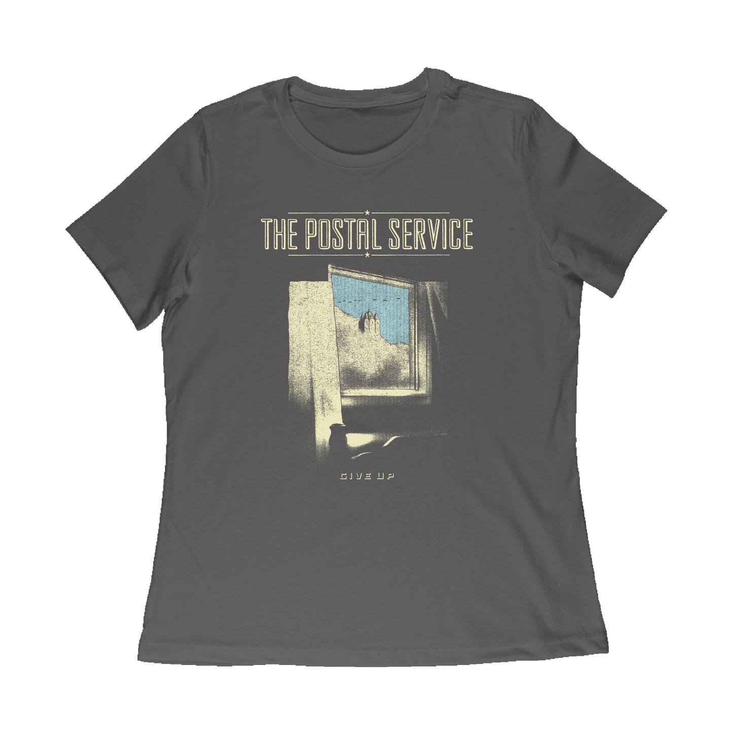 Give Up Album Cover Womens Tour T-Shirt